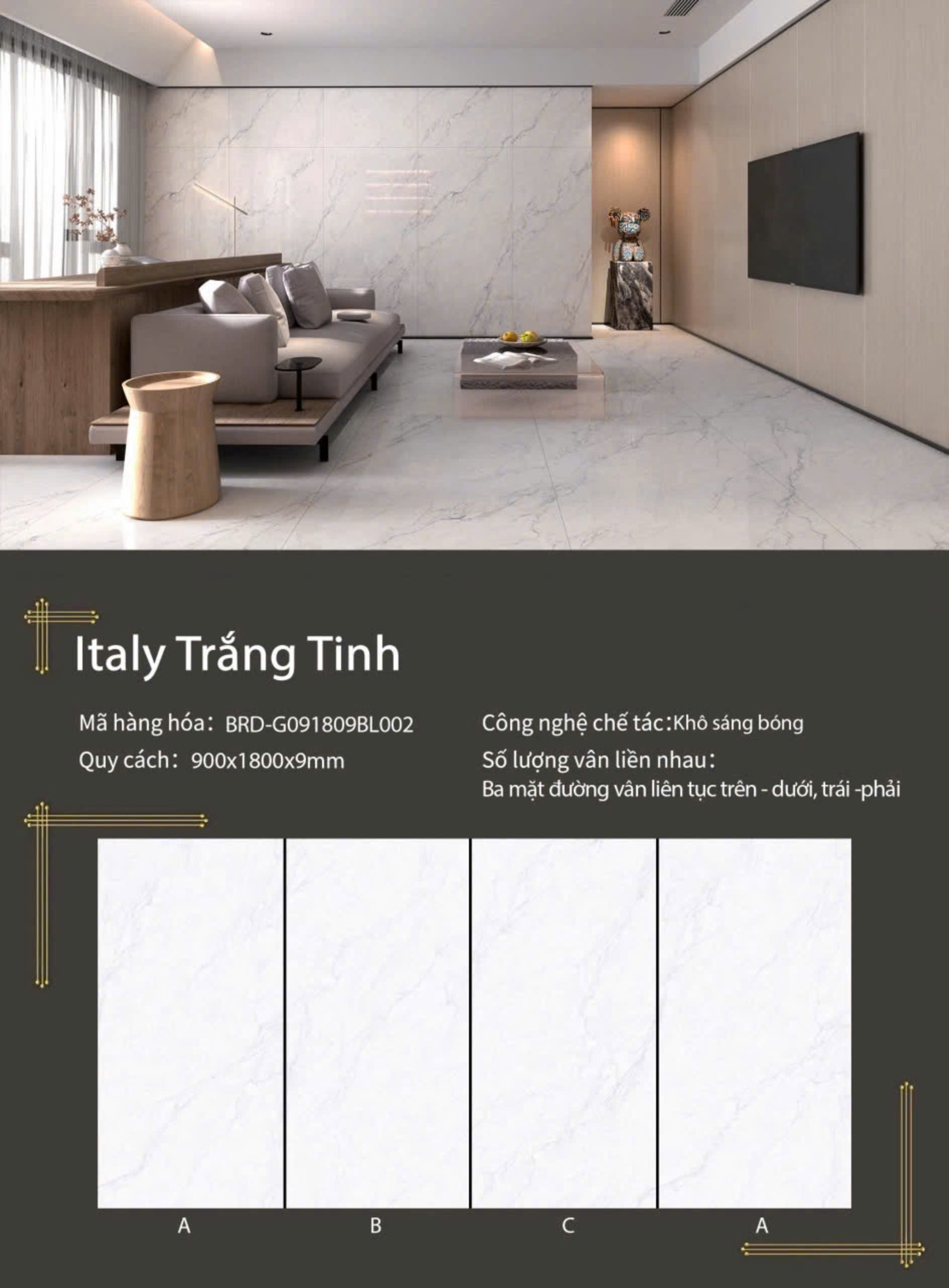 ĐÁ NUNG KẾT (90X180) BORIDE