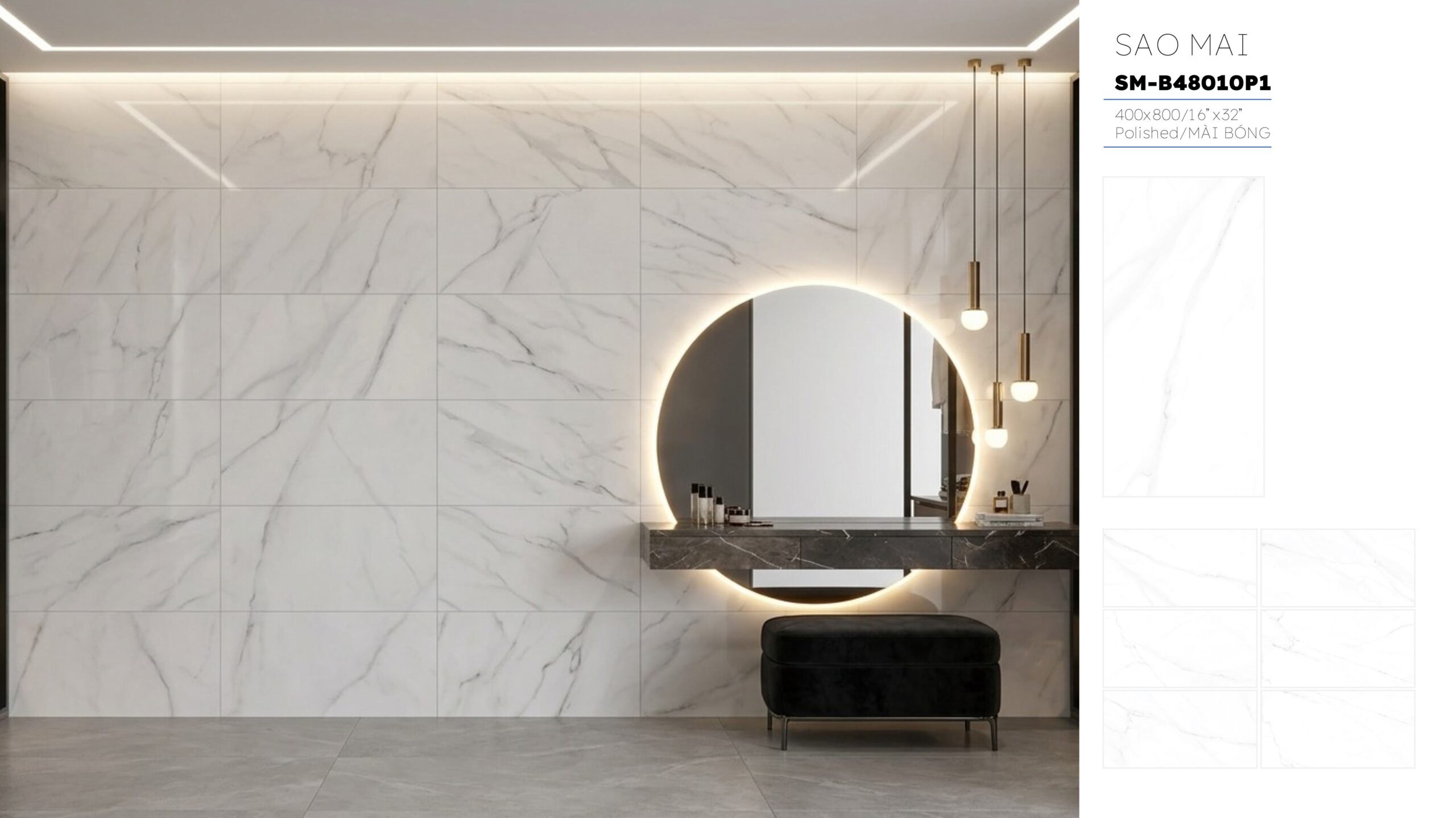 GẠCH GRANITE (80X80) VIỆT Ý