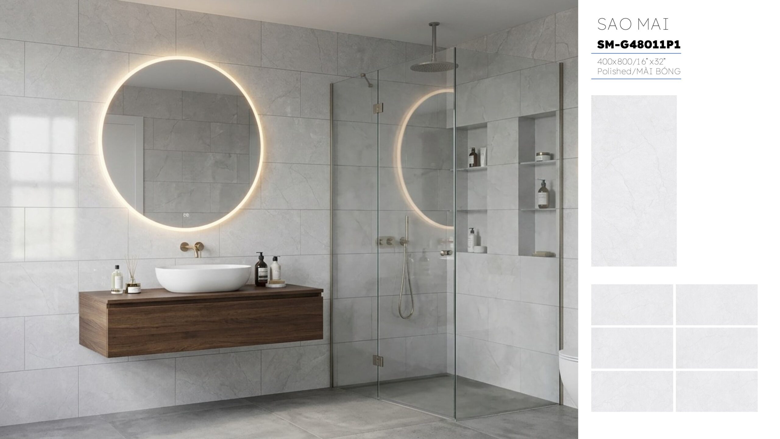 GẠCH GRANITE (80X80) VIỆT Ý