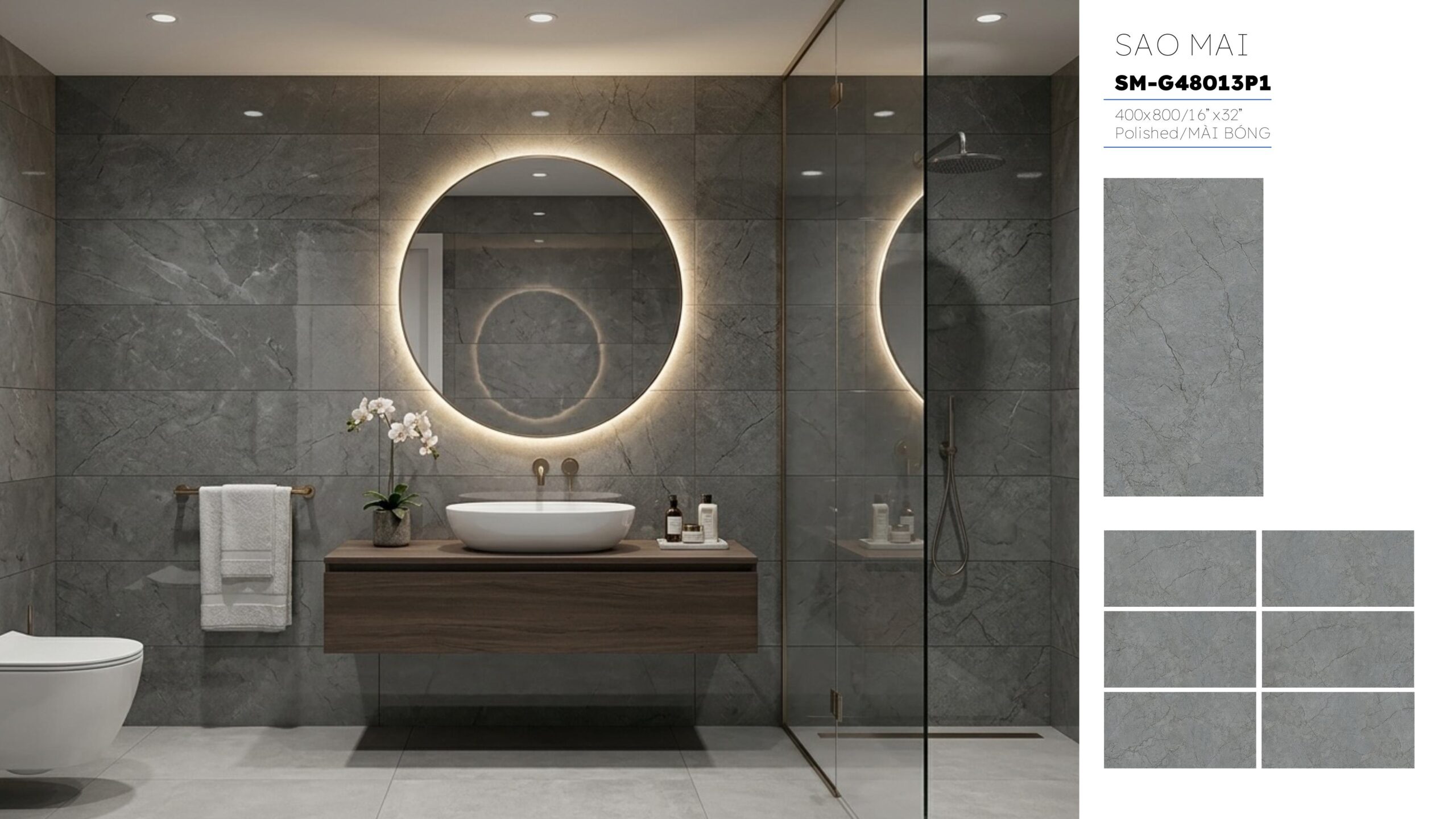 GẠCH GRANITE (80X80) VIỆT Ý